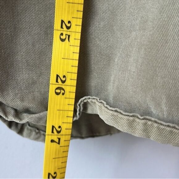 Joe’s Jeans Military THE SHIRT Button Down Green Cotton Blend Shirt - Picture 8 of 8